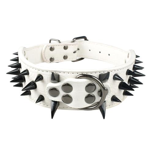 Spiked Studded Leather Dog Collars