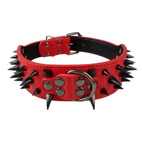 Spiked Studded Leather Dog Collars