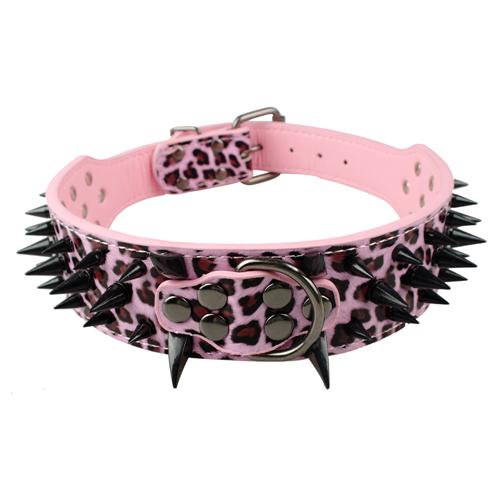 Spiked Studded Leather Dog Collars