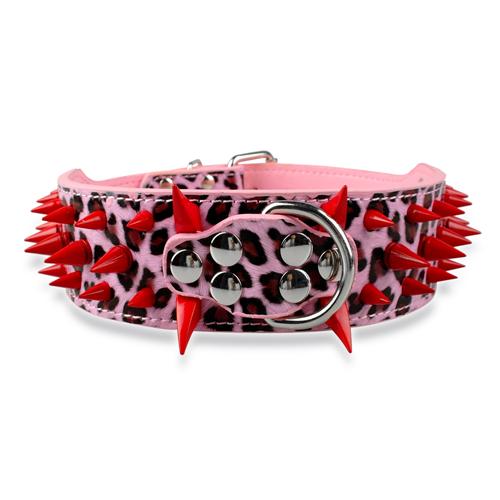 Spiked Studded Leather Dog Collars