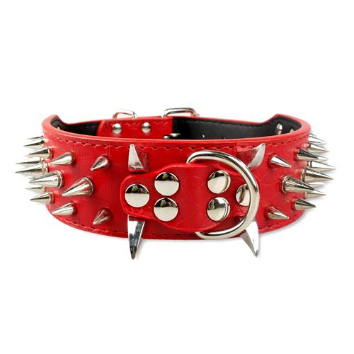 Spiked Studded Leather Dog Collars