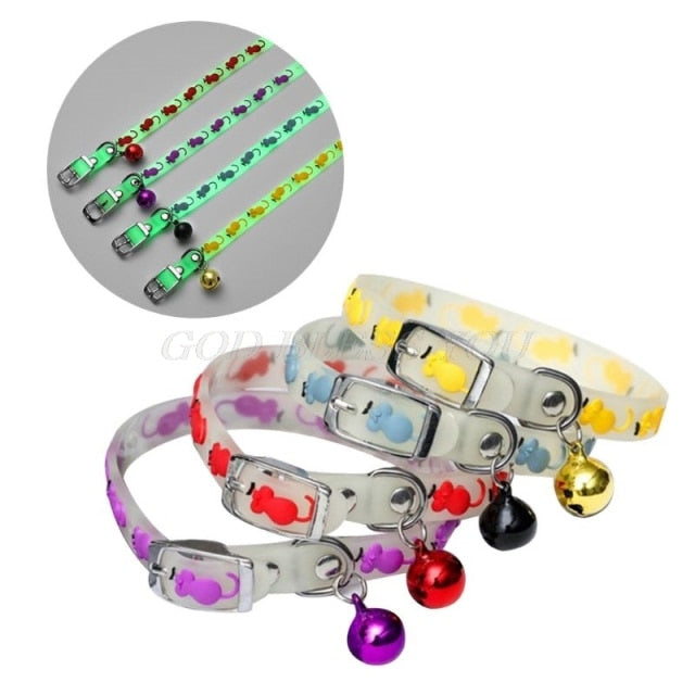 Pet Glowing Collars with Bells