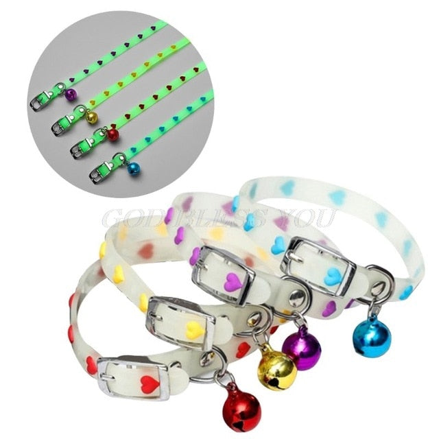 Pet Glowing Collars with Bells