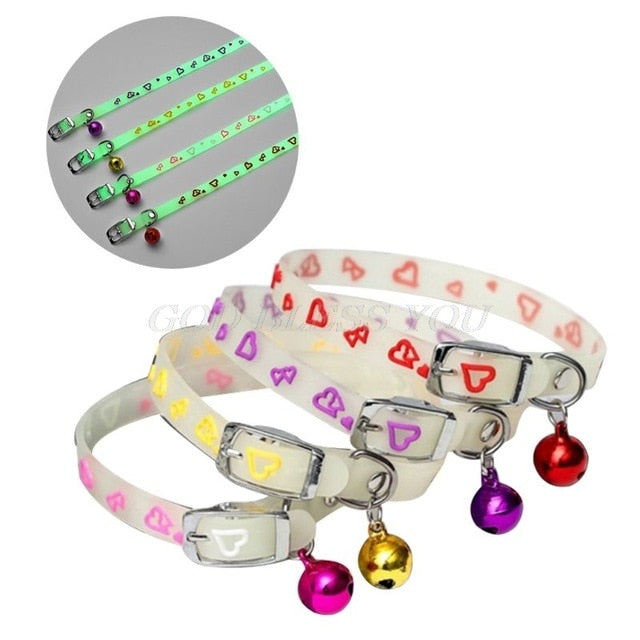 Pet Glowing Collars with Bells