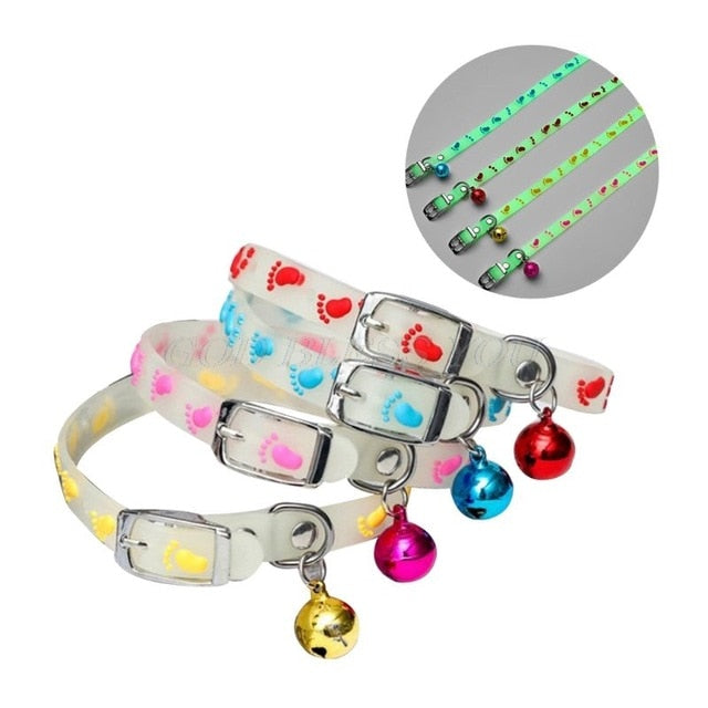 Pet Glowing Collars with Bells