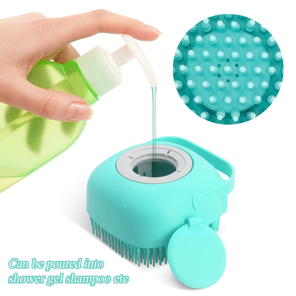 Pet Dog Shampoo Massager Brush